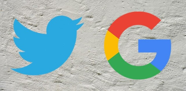 Twitter and Google
